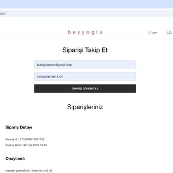 beyyoglu store 18(onsekiz) Gündür Kargoya Bile Verilemeyen Sipariş