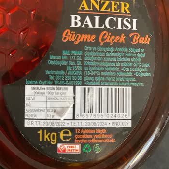 Hak Süt Ve Süt Ürünleri Balın Son Kullanım Tarihi Sorunlu