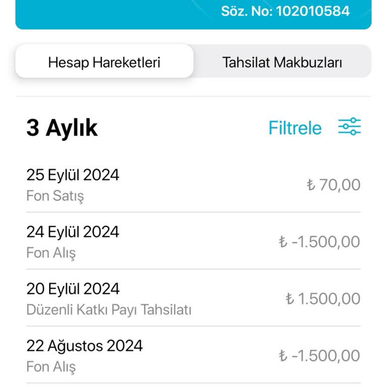 Türkiye Sigorta Yönetim Gider Kesintisi