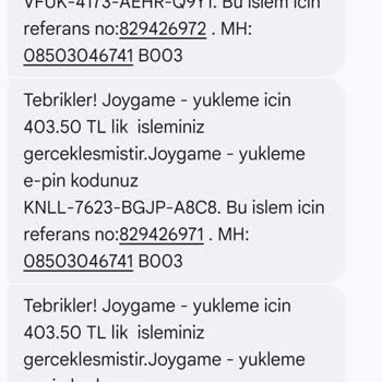 Joygame Onaysız Kesinti: 403 TL'lik Haksız Fatura Kesintisi