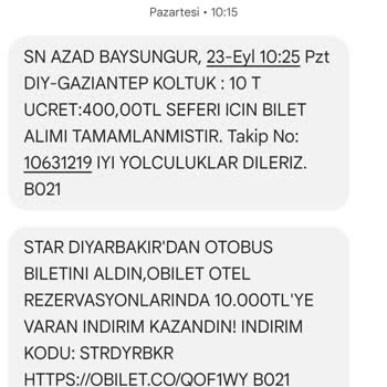 Star Diyarbakır Firması Çantamı Kaybetti Mağduriyet