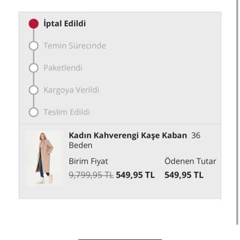 U. S. Polo Assn Alışverişim Stok Olmasına Rağmen İptal Edildi!
