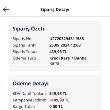 U. S. Polo Assn Alışverişim Stok Olmasına Rağmen İptal Edildi!