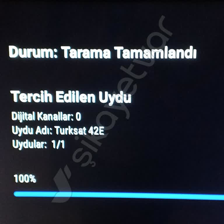 PHILIPS TV Philips 55PUS7906/62 Model Televizyon Kanal Ve Uydu Sorunu