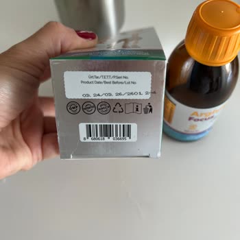 Argivit Focus Çalkalayınca Fışkırdı