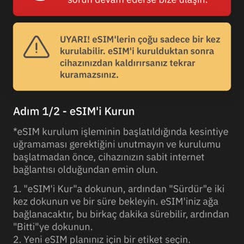 Airalo'da Teknik Destek Yok