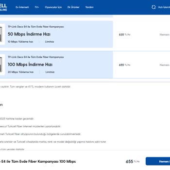 Turkcell Superonline Başvurduğum Kampanyayı İptal Etti!