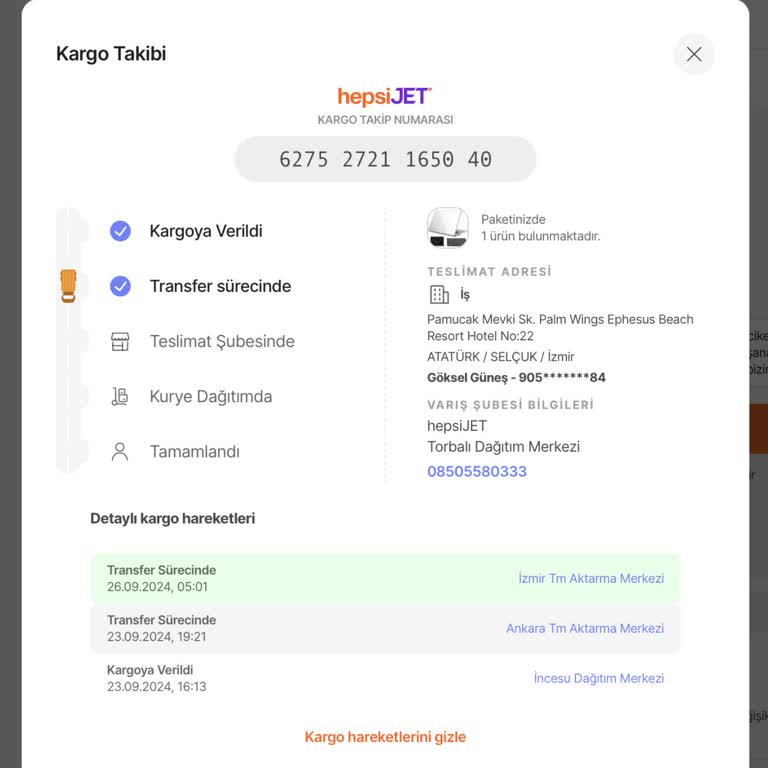 hepsiJET Kargo Türkiye Turuna Çıktı Sanırım.