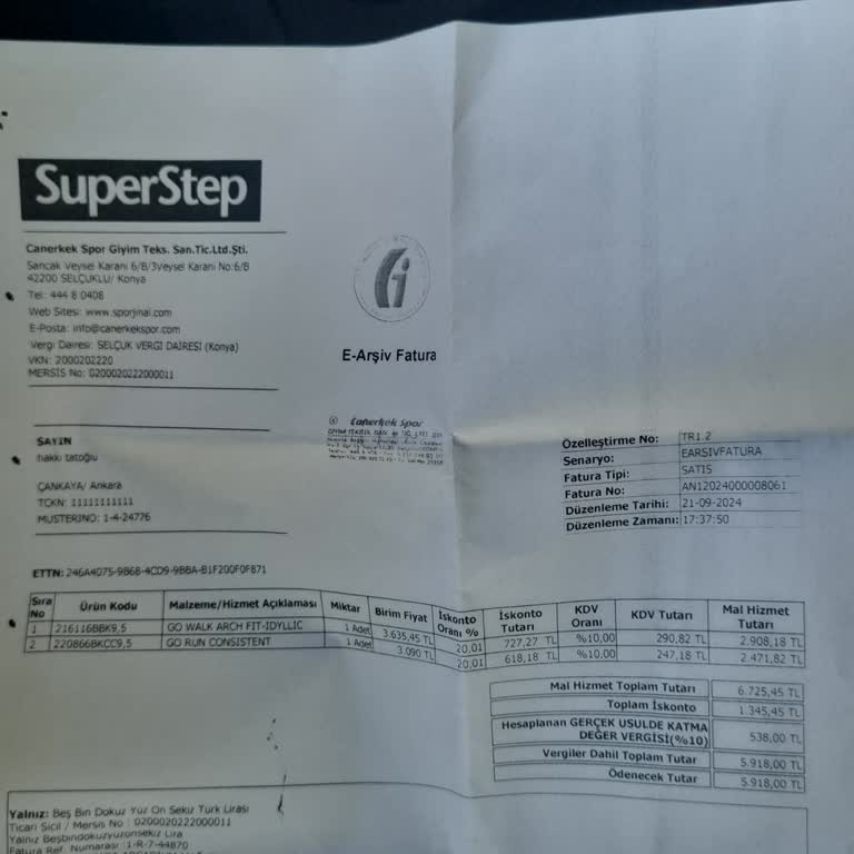 SuperStep Yanlış Yönlendirme İle Çöp Olan Ayakkabı