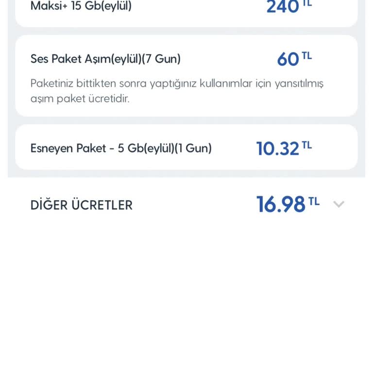 Turkcell'in Haksız Ücretlendirme Politikası
