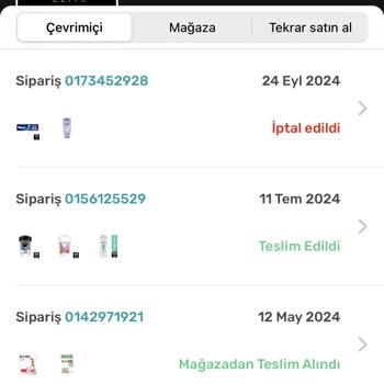 Watsons Sipariş İptali Ve İade Sorunu