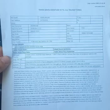 Tamirhane (Nmerkez Avm) Tamirhane Firmasında Yaşanan Kötü Deneyim Ve Mağduriyet