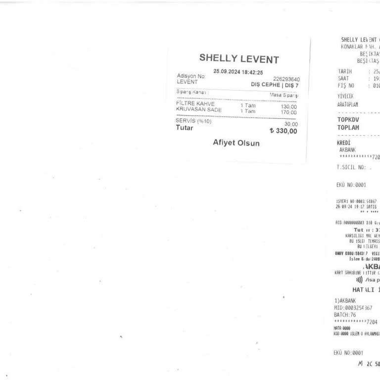 Shelly Cafe Kanunsuz Olarak Servis Bedeli Tahsil Ediyor