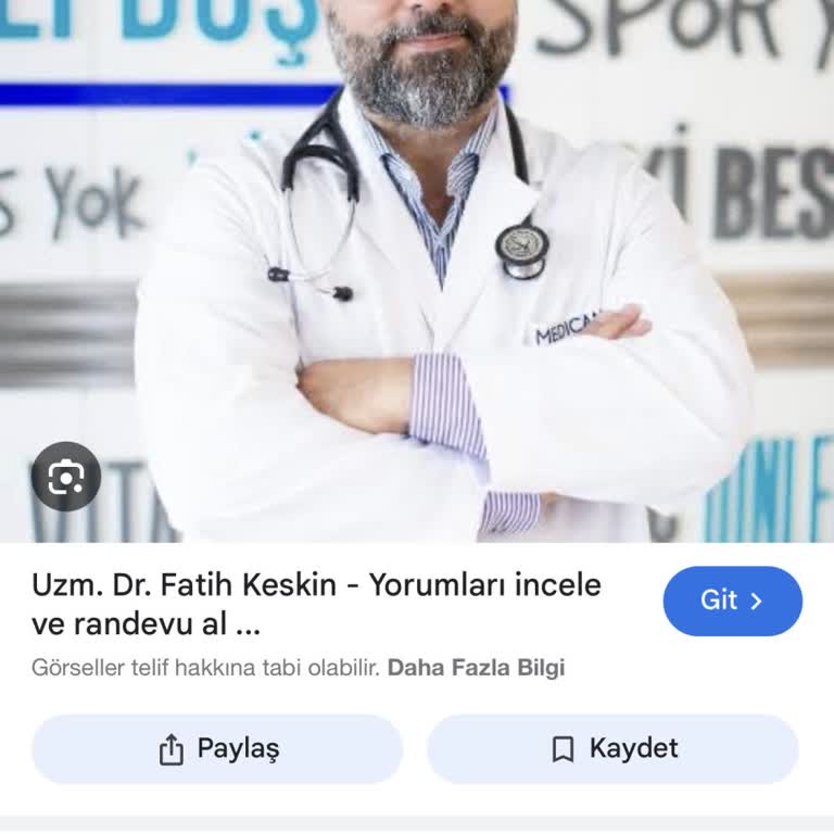 Medicana Avcılar Dahiliye Doktoru Fatih Keskin