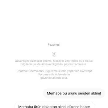 Gardrops İade Ücreti Geri Yatmadı