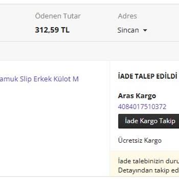 N11' De Giyimsepeti Mağazası Ürün İadesini Kabul Etmiyor.