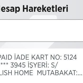 English Home Müşteri Hizmetleri Ne İşe Yarıyor