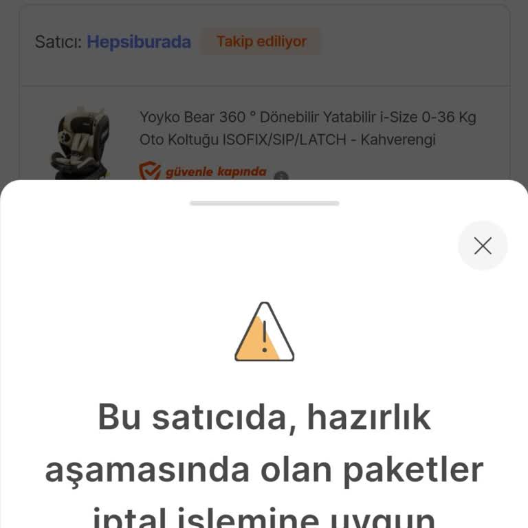 Hepsiburada Yanlış Sipariş İptalinde Yaşanan Sorun Ve Mağduriyet