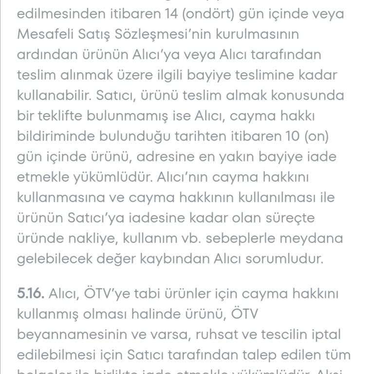 A101 Volta APEC 125 Siparişi 3.000TL Pahalı İptal Etmiyor