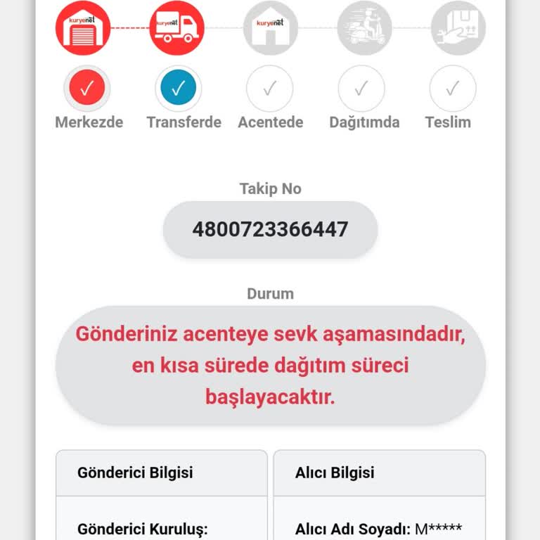 Kuryenet Banka Kartımı Hala Getirmedi