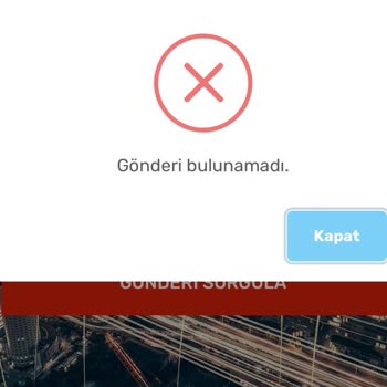 Gratis Ücretini Ödediğim Kargom Ortada Yok