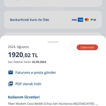 TurkNet Modem Cezası Saçmalığı