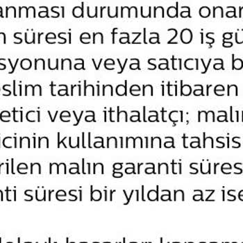 PHILIPS TV Philips Sattığı TV Nin Arkasında Durmuyor