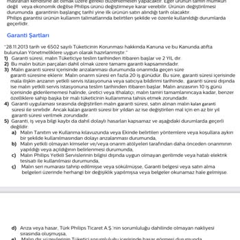 PHILIPS TV Philips Sattığı TV Nin Arkasında Durmuyor