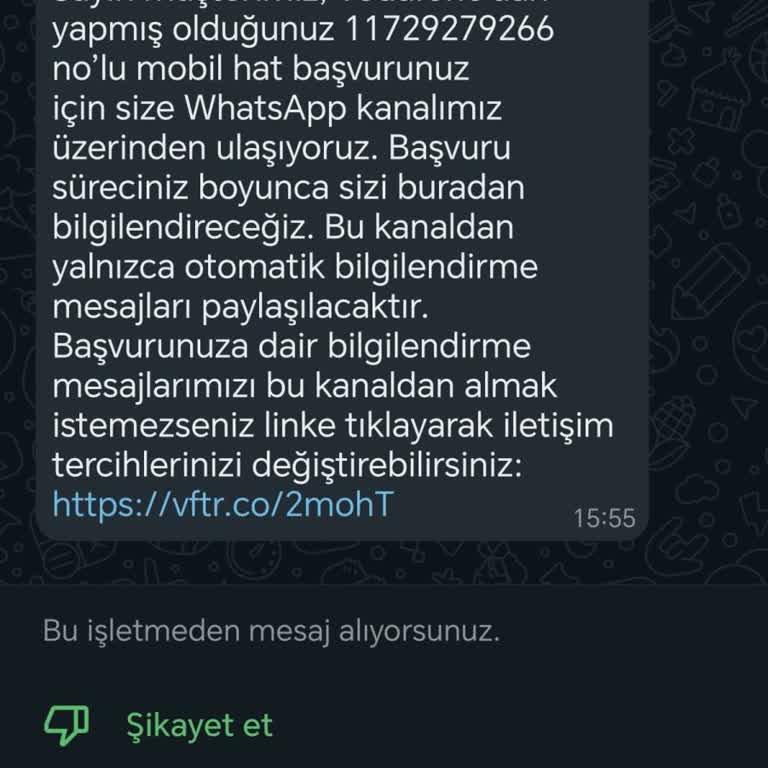 Vodafone'dan Sipariş Edilen Hat Teslim Edilmedi