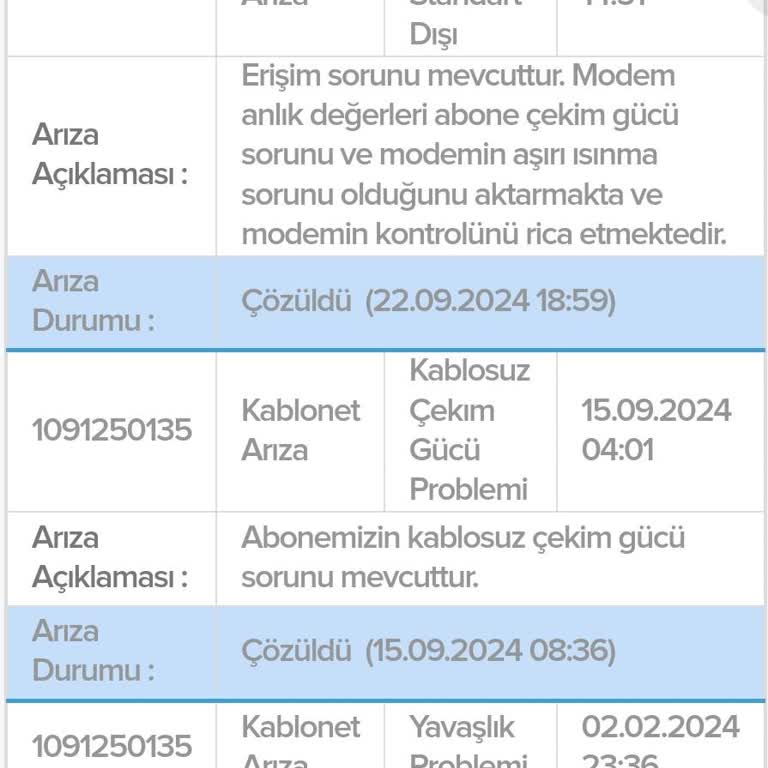 Kablo Net Teknik Servis Gelmiyor Modem Arızalı İnternet Kullanamıyorum