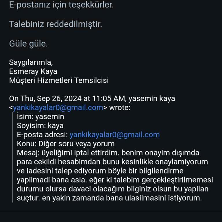 CV Maker Para İadesi