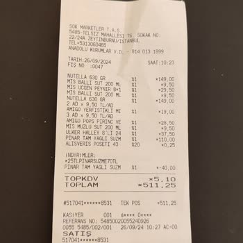 Şok Market 1 Adet Ürünü Kasadan 2 Tane Almış Gibi Fazla Geçirmek