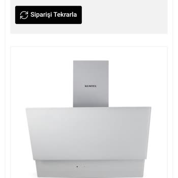 Kumtel Davlumbaz Bozuk Geldi Değişim Yapmıyor