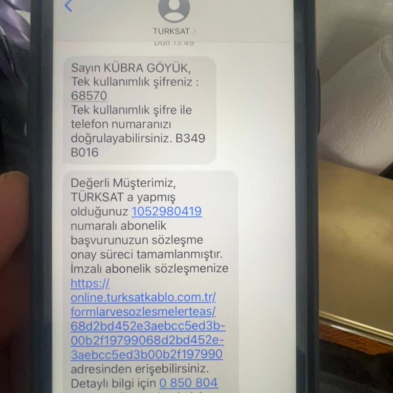 TÜRKSAT İnternet Kurulum Yapmıyor