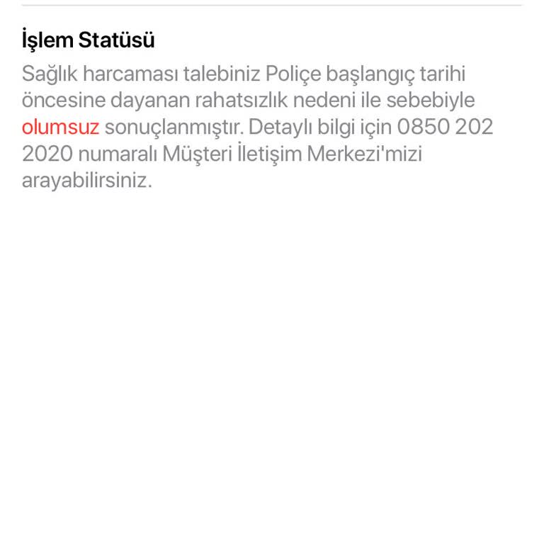 Türkiye Sigorta Provizyon Reddi İle Müşterilerini Mağdur Ediyor