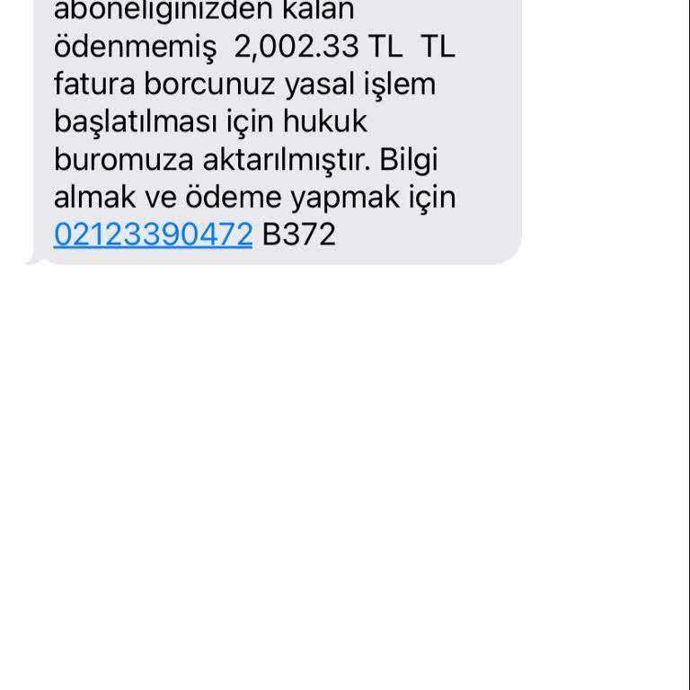 TurkNet Haksız Borç İçin Yasal İşlem