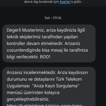 Türk Telekom İnternetim Yok Arıza Ekibi Tamire Gelmiyor