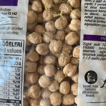 Yayla Bakliyat Böcekli Çıkan Nohut