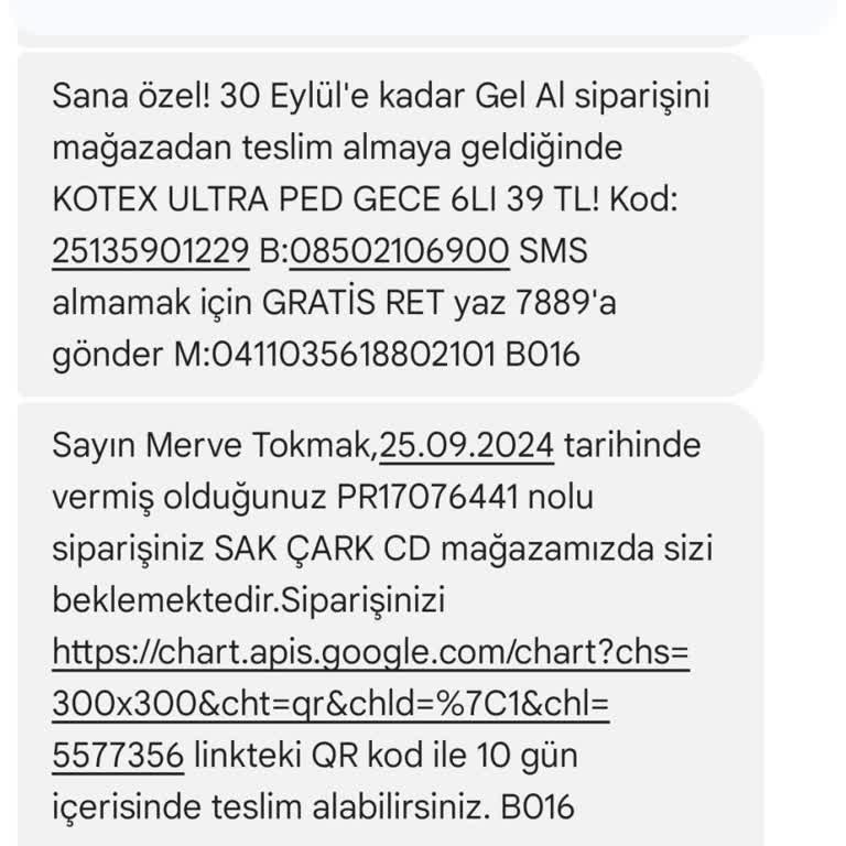 Gratis Açılmayan QR Kodu