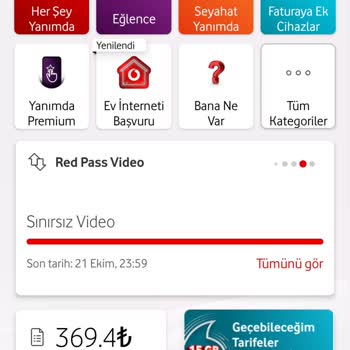 Vodafone Red 30 GB Ultra Paketinde Sosyal Medya Kullanımı Sorunu