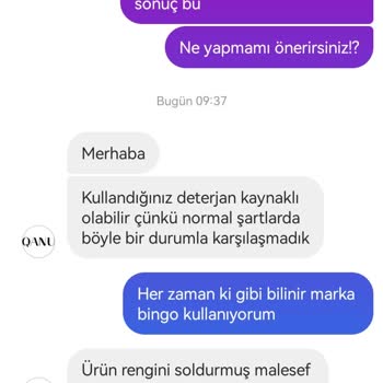 Qanu Firmasının Ürünün Ün Arkasında Durmayışı!
