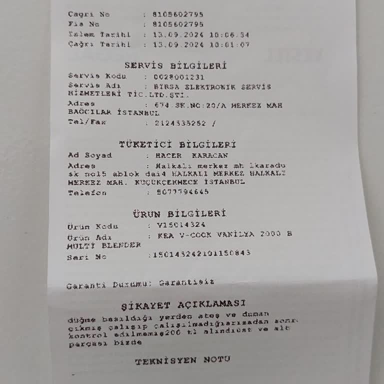 Vestel Yetkili Servis Birsa