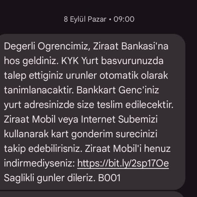 Ziraat Bankası Genç Kart Çıkarttırdım Kartım Gelmedi