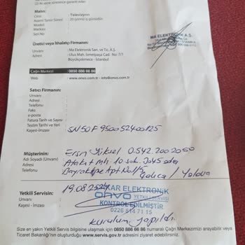 BİM Ve Onvo Şirketlerinden Şikayetçiyim