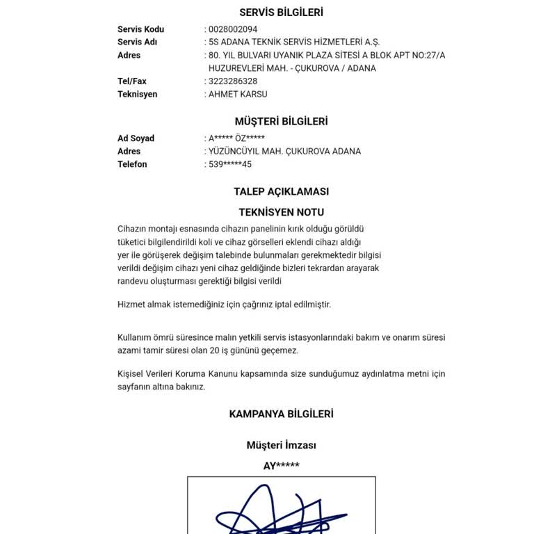 Vestel Ürününe Sahip Çıkmıyor...