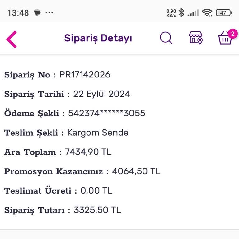 Gratis Online Mağazasından Alışveriş Sorunu