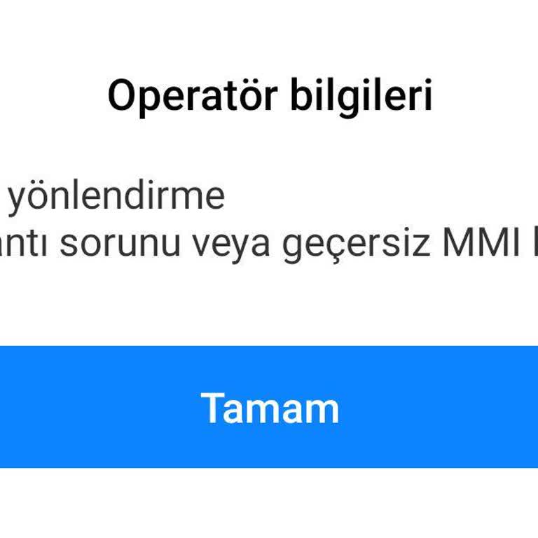 Vodafone Çağrı Yönlendirme Sorunu ve Bağlantı Hatası