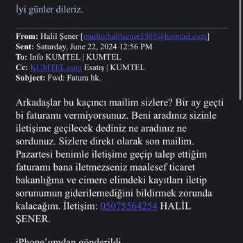 Kumtel Airfrey Çalışmıyor. Ürünün Arkasında Duranda Yok