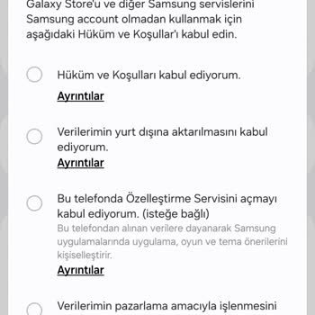 Samsung S23 Fe Model Telefonun Çift Sim Özelliğini Kullanamama.