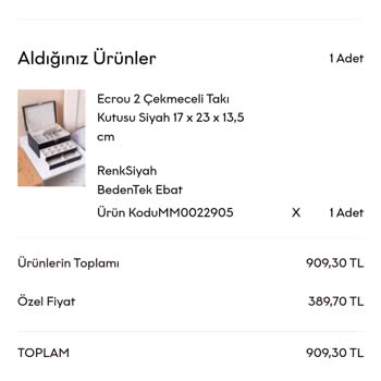 Ecrou Şirketi Ürün Göndermiyor Parayı Alıyor